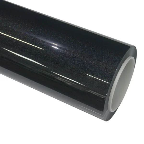 Color PPF TPU Diamond Laser Black Protection Film - Image 3