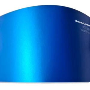 Matte Chrome Blue Vinyl Wrap