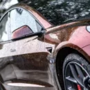 Glossy Diamond Black to Red