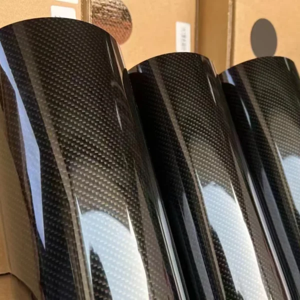 True Gold Carbon Fiber Wrap (PET liner) - Image 2