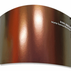 Glossy Diamond Sunrise Car Wrap