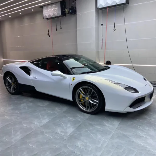 White Gold Chameleon Car wrap - Image 2