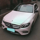 Matte White Pink Chameleon Car wrap