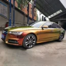 Glossy Diamond Sunrise Car Wrap