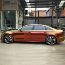 Glossy Diamond Sunrise Car Wrap