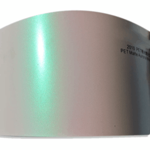 Satin Auora White Glitter Chameleon Wrap (PET Liner)