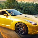 Mirror Chrome Gold High Stretch Vinyl Wrap