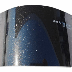 Gloss Metallic Black Vehicle Wraps (PET Liner)