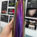 Super Chameleon Purple Gold Green Red Wrap (PET Liner)