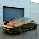Gloss Paint Metallic Midnight Gold Car Wrap