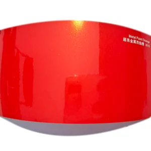 Gloss Metallic Orange Car Wrap