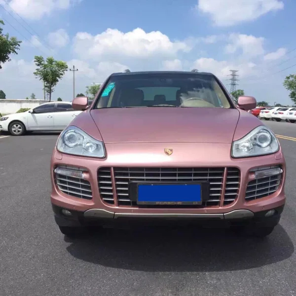Satin Metallic Pearl Rose Gold Car Wrap - Image 3