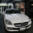 Gloss Sparkle Pearlescent White Wrap