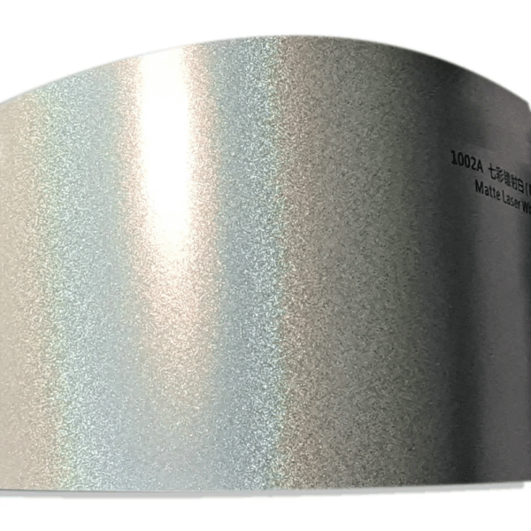 Gloss White Iridescent Car Wrap - Image 6