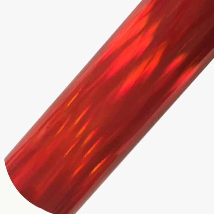Red Holographic Chrome Wrap 1 Red Holographic Chrome Wrap