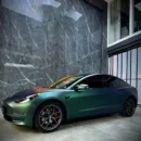 Ultral-matte Metallic Green Vinyl Wrap