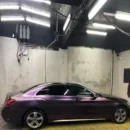 Diamond Chameleon Purple Copper Car Wrap