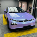 Glossy Flip Glacial Frost Blue Wrap Vinyl