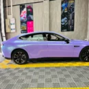 Glossy Flip Glacial Frost Blue Wrap Vinyl