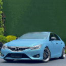 Matte Diamond Green Blue Vinyl