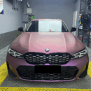Ultral-matte Metallic Flip Pink Purple Wrap