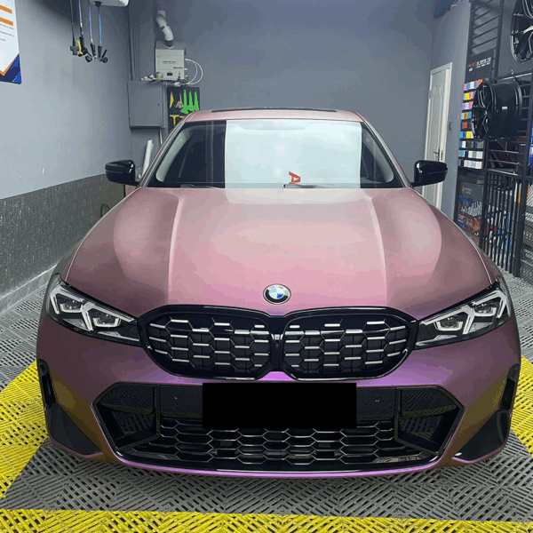 Ultral-matte Metallic Flip Pink Purple Wrap - Image 4