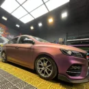 Ultral-matte Metallic Flip Pink Purple Wrap