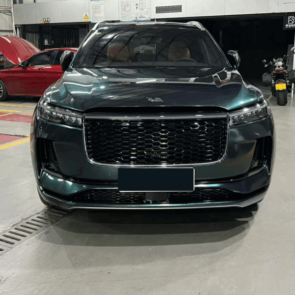 Gloss Heavy Metal Emerald Green Car Wrap - Image 2