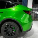 Matte Heavy Metal Flame Green Vinyl