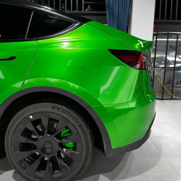 Matte Heavy Metal Flame Green Vinyl - Image 3