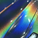 Rainbow Laser Iridescent Dark Grey