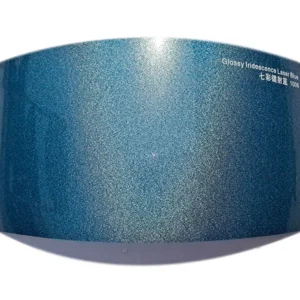 Gloss Iridescent Blue Car Wrap