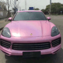 Gloss Iridescent Laser Pink Vinyl Stickers