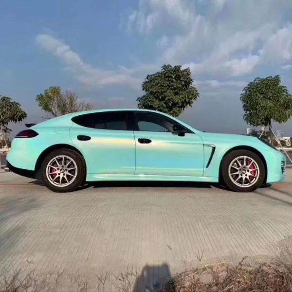 Gloss Iridescent Car Laser Vinyl - Image 5
