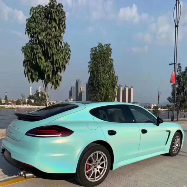 Gloss Iridescent Car Laser Vinyl - Image 4
