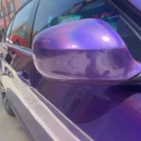 Gloss Iridescent Laser Purple Car Wrap