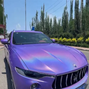 ILF12 Glossy Laser Purple Light 7