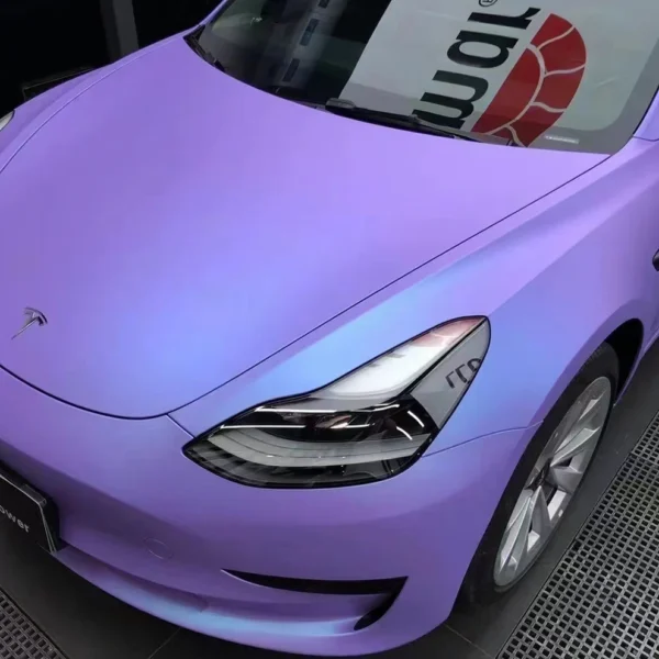 Twin Color Gloss Metallic Color Shift Wrap - Image 5