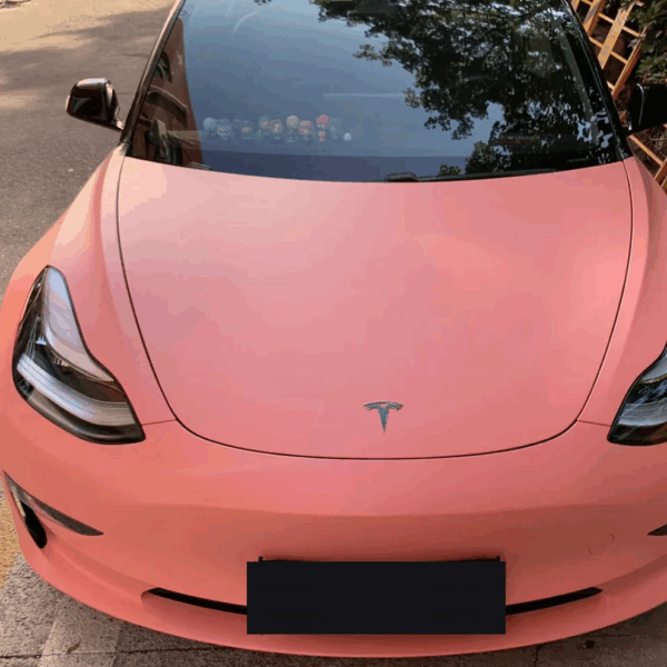 Matte Ceramic Paggy Pink Vinyl Wrap - Image 3