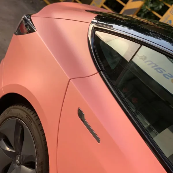 Matte Ceramic Paggy Pink Vinyl Wrap - Image 2