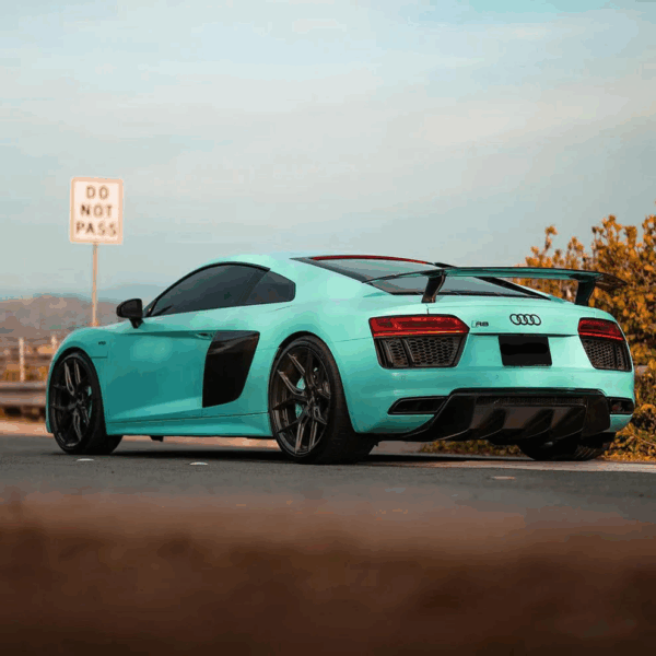 Matte Ceramic Tiffany Blue Wrap Car - Image 4