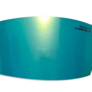 Color Shift Car Wrap Magic Gold Ice Blue