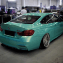 Color Shift Car Wrap Magic Gold Ice Blue