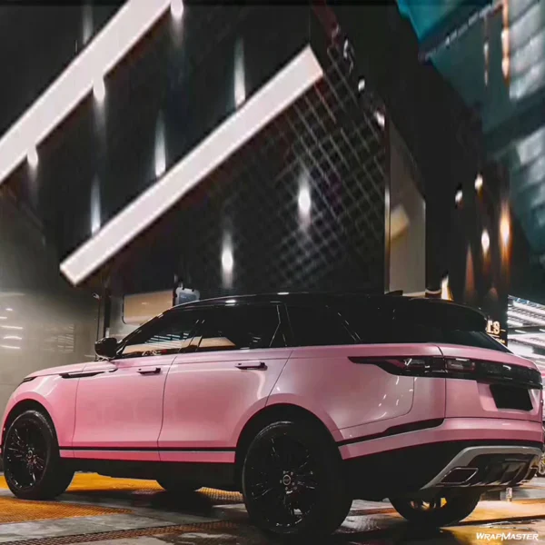 Macaron Gloss Cherry Pink Vinyl Wrap - Image 4