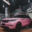 Macaron Gloss Cherry Pink Vinyl Wrap