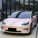 Macaron Gloss Peach Pink Auto Wrappen