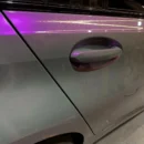 Twin Color Shift Grey Purple Wrap Metallic