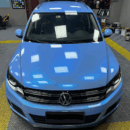 Twin Color Metallic Candy Ash Color Shift Wrap