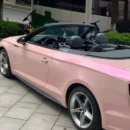 Twin Color Metallic Pink Color Shift Wrap