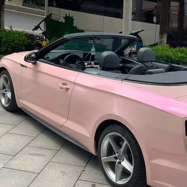 Twin Color Metallic Pink Color Shift Wrap - Image 2